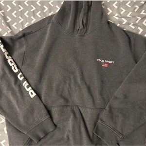 Polo sport hoodie grey